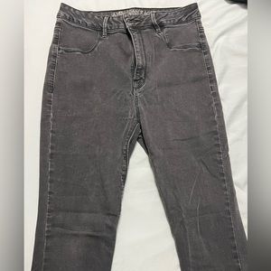 black american eagle size 8 jeans